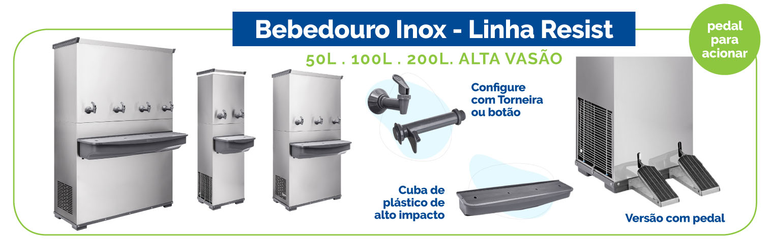 bebedouro de água industrial